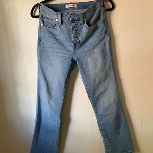 Madewell Cropped Demi-Boot Jeans